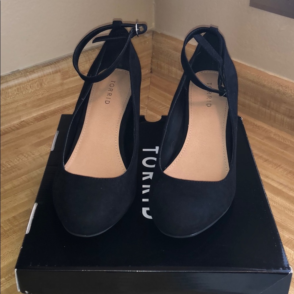Torrid-ankle strap pumps